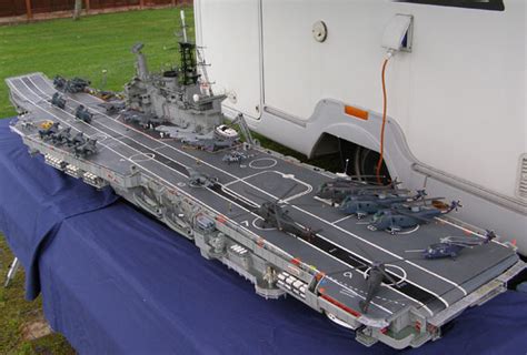 Award winning model of HMS Hermes to be exhibited at Fleet Air Arm ...