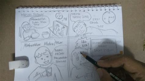 Cara Membuat Komik Sederhana Dengan Pensil Vigicle Walls