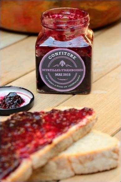 Confiture Myrtilles Et Framboises Artofit