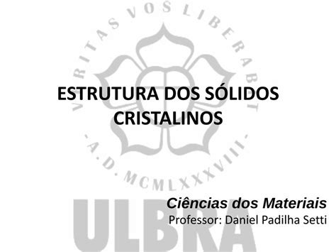 PDF Estrutura dos Sólidos Cristalinos DOKUMEN TIPS