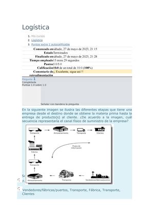 Modalidad De Ex Menes Semana Revisi N Del Intento Log Stica