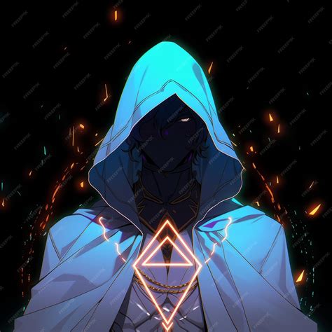 Premium Photo | The Enigmatic Cult Leader Unveiling the Hooded Male's