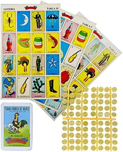 Amazon Don Clemente Authentic Original Boxed Mexican Bingo Loteria