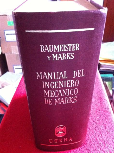 Manual Del Ingeniero Mec Nico Marks En Mercado Libre