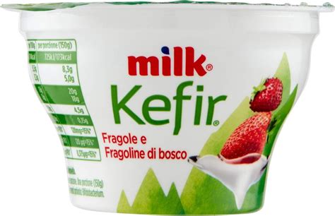 Milk Kefir Fragola Fragoline Di Bosco 150g Amazon It Alimentari E