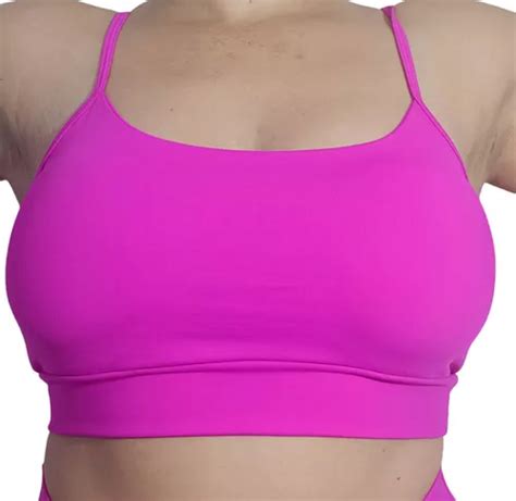 Top Cropped Alcinha Com Bojo Proteção Uv Poliamida Plus Size