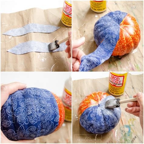 Diy Fabric Covered Pumpkins Artofit