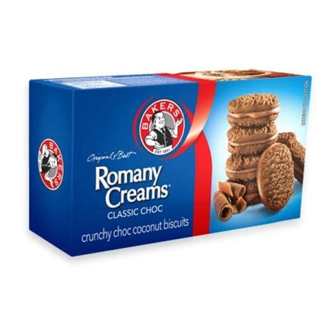 Bakers Romany Cream Classic Choc Coconut Biscuits 200g in Kenya | Monty's