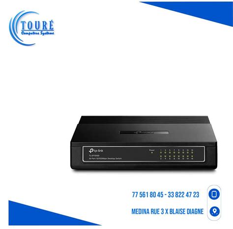 Tp Link Switch Ports Mbps Tl Sf D Vente Mat Riels Et