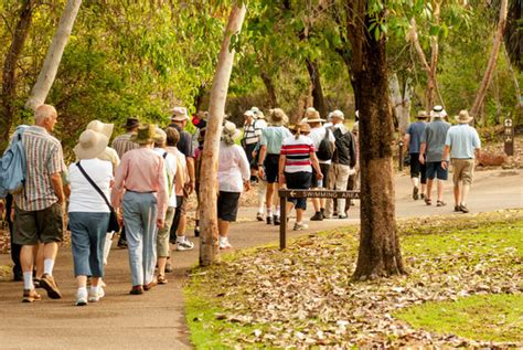 Group Walking Exercise