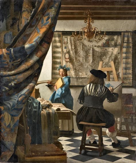 Punto Al Arte El Taller Del Pintor De Jan Vermeer