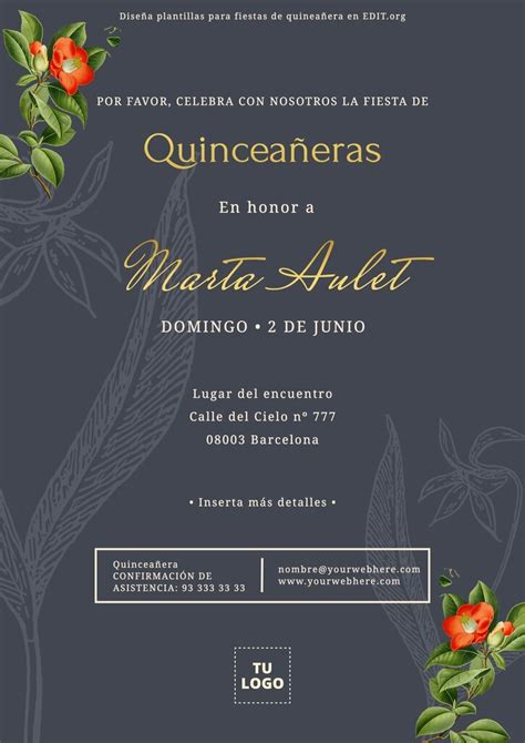 Invitaciones De Quince Anos