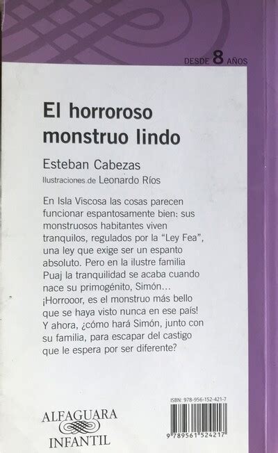 Ecolectura El Horroroso Monstruo Lindo