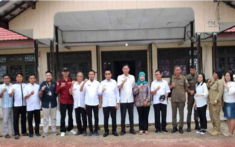 Pj Bupati Murung Raya Monev Pelaporan Stunting Dua Kecamatan