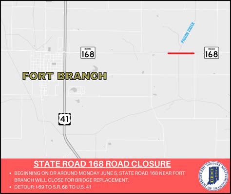 Road closure planned for State Road 168