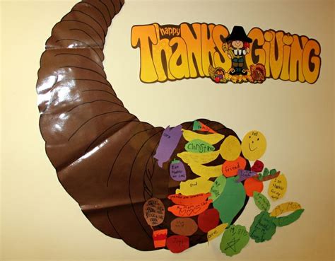 Cornucopia Of Thankfulness Bulletin Boards Cornucopia Bulletin