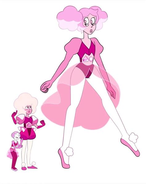 Creadora De Fusión Rose Cuarzo Perlas Rosadas Steven Universe