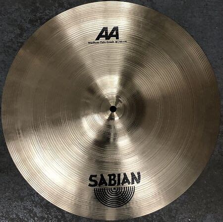 Sabian AA 18 Medium Thin Crash Cymbal