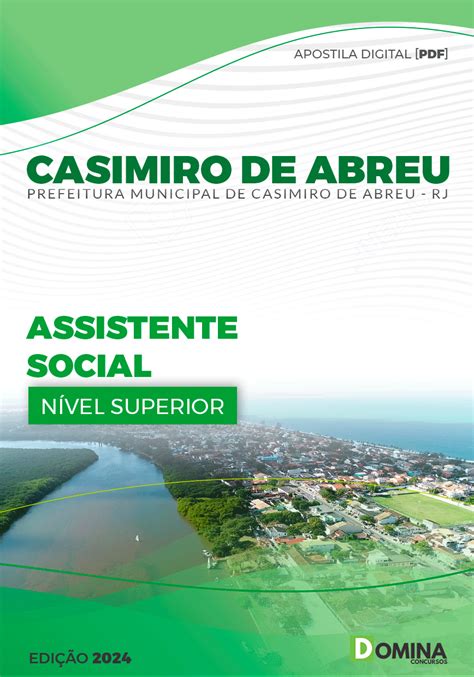 Apostila Pref Casimiro De Abreu RJ 2024 Assistente Social