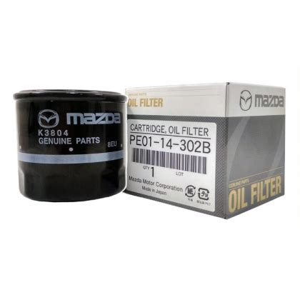 Mazda Genuine Oil Filter PE01 14 302B