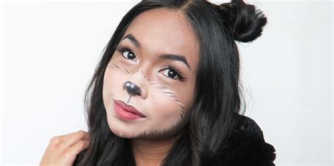 Bear Halloween Makeup Tutorial 2019 - Easy Teddy Bear Costume Idea