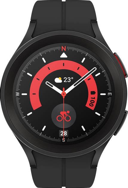 Смарт-часы Samsung Galaxy Watch 5 Pro 45mm eSIM Black (SM-R925FZKASEK ...