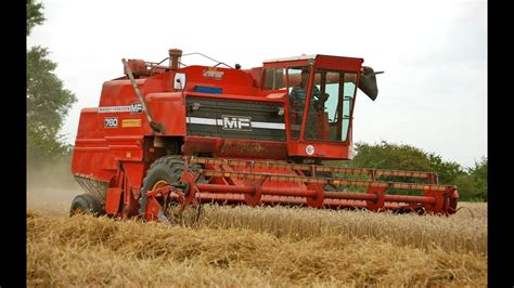 Classic Combine Week 1 Massey Feguson 760 YouTube