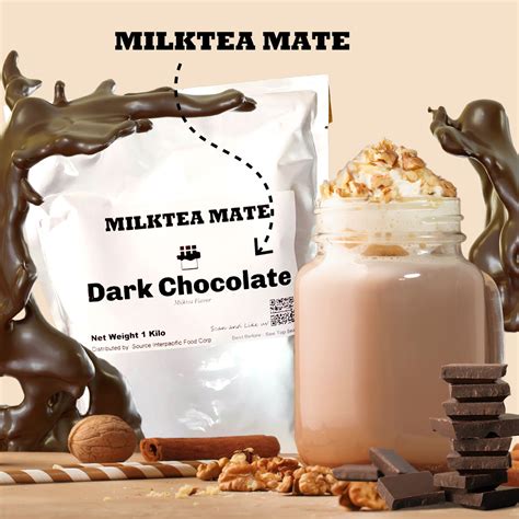 MILKTEAMATE DARK CHOCOLATE POWDER | Lazada PH