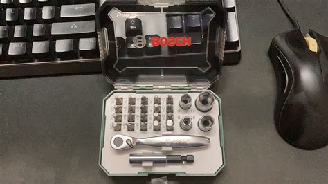 Ntd Bosch Mini Ratchet Tool Set Made In Germany Tools