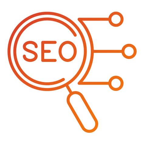 Search Engine Optimization Generic Gradient Outline Icon