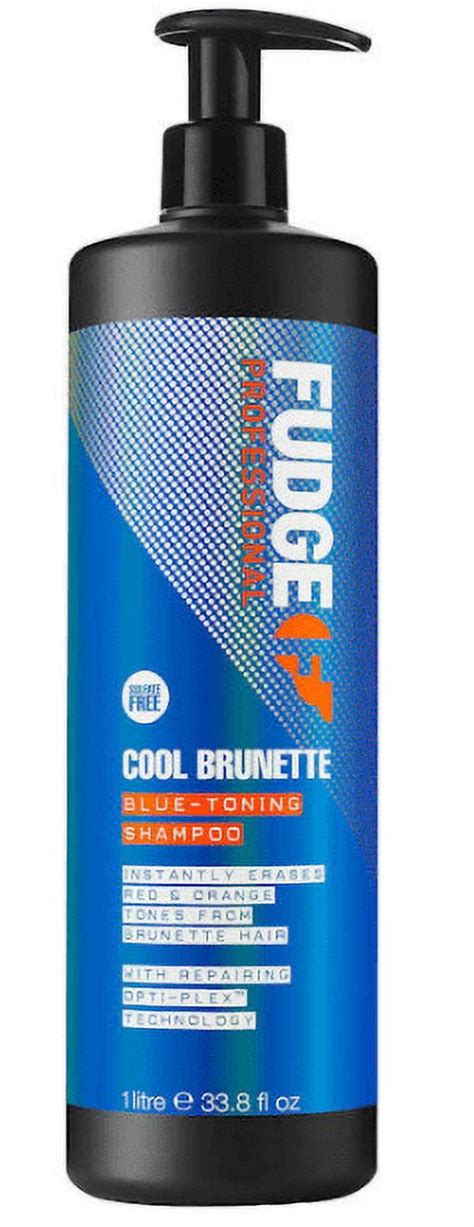 Oz Fudge Cool Brunette Blue Toning Shampoo W Sleekshop Hair Rat Tail Steel Pin Comb For