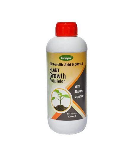 Bio Tech Grade Liquid Plant Growth Regulator Fertilizer Bottle