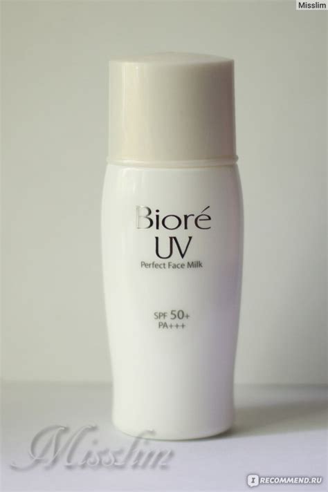 Солнцезащитная эмульсия Biore Биоре UV Perfect Face Milk Sun Block ...