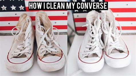 How I Clean My White Converse Quick Easy Simple How To Clean White