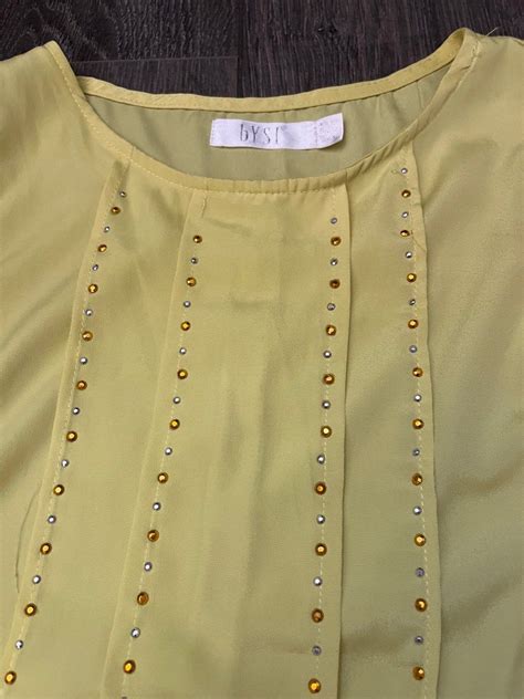 Bega Yellow Top Womens Fashion Tops Blouses On Carousell