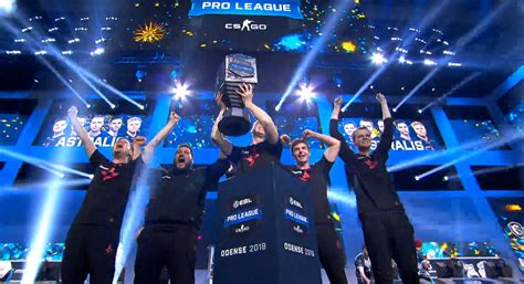 Astralis Recebem 1 250 000 Conquistas Da ESL Pro League S8 E Intel