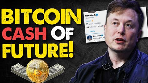 Elon Musk Bitcoin Will Become The Cash Of The Future Youtube