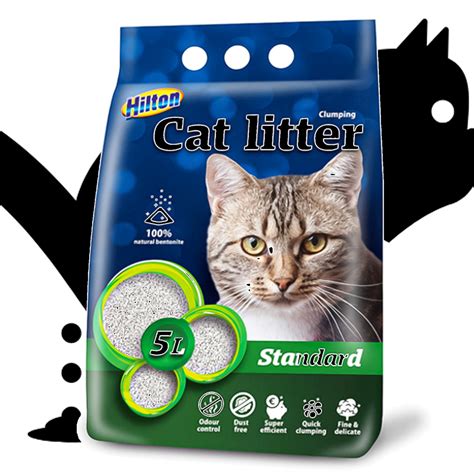 Hilton Cat Litter Standard Wirek Bentonitowy Dla Kota L