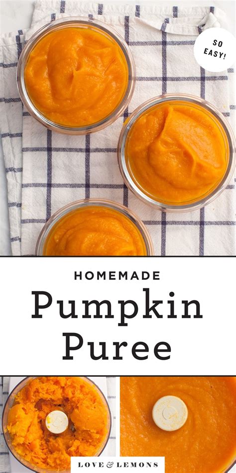 How To Make Pumpkin Puree Love And Lemons Artofit