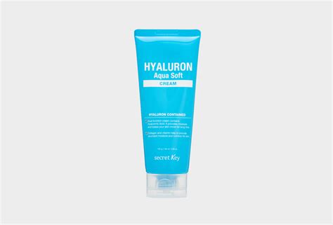 Secret Key Крем для лица с гиалуроновой кислотой HYALURON Aqua Soft ...