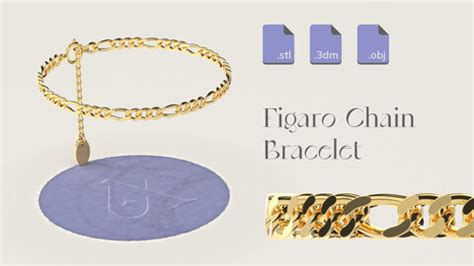 ArtStation - Figaro Chain - Bracelet | Resources