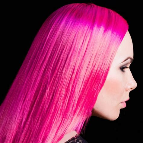 Neon Pink Hair Dye Colors