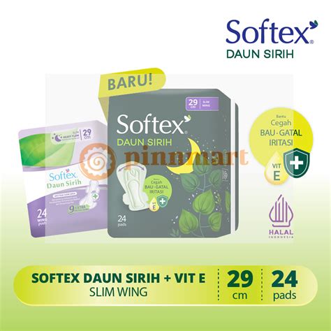 Softex Daun Sirih Vitamin E Jumbo Pack Cm Pads Lazada