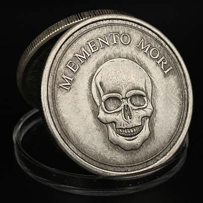 2020 Memento Mori Skull Liberty Hobo Nickel Coin ENGRAVING ART Coin