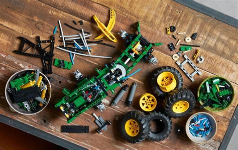 Lego Technic Ci Gnik Zrywkowy John Deere L Ii Niskie Ceny I