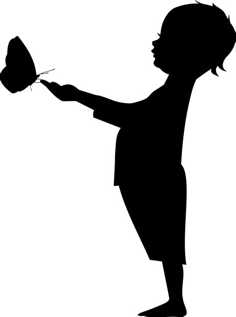 Child Silhouette - ClipArt Best