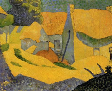 Yellow Farm At Pouldu Paul Serusier Wikiart Org Encyclopedia Of