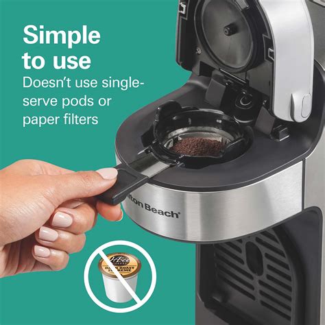 Hamilton Beach The Scoop® Single Serve Coffee Maker With Removable Reservoir 49987