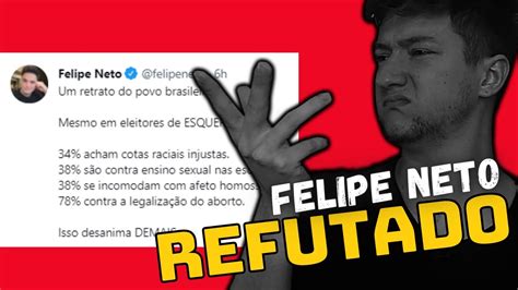 Discordando Do Tweet Recente Do Felipe Neto Youtube