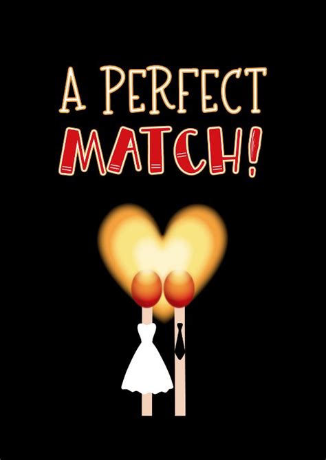 Felicitatie Huwelijk Humor Perfect Match Hartje Kaartje Go